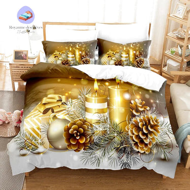 Housse de Couette Noel Réveillon